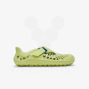 Sandalias Vivobarefoot Ultra Bloom Niños Verde Claro | CL005HT