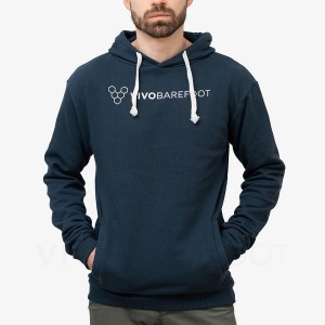 Sudadera con Capucha Vivobarefoot Rapanui Mujer Azul Marino | CL097TL