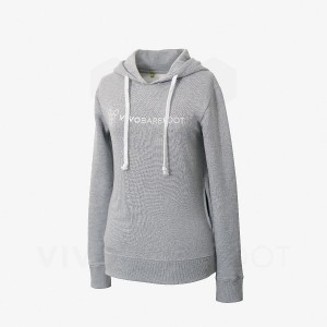 Sudadera con Capucha Vivobarefoot Rapanui Deporte Mujer Gris | CL089BA