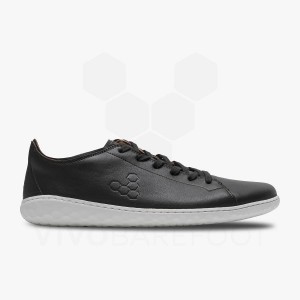 Zapatillas Lifestyle Vivobarefoot Geo Court III Hombre Negras | CL315JE