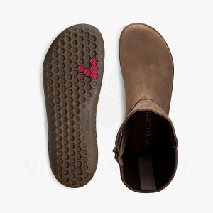 Zapatillas Lifestyle Vivobarefoot Ryder II Mujer Cafe | CL116AS