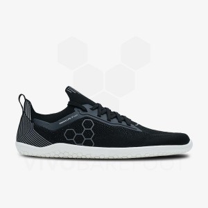 Zapatillas Running Carretera Vivobarefoot Primus Lite Knit Mujer Obsidian | CL217DO