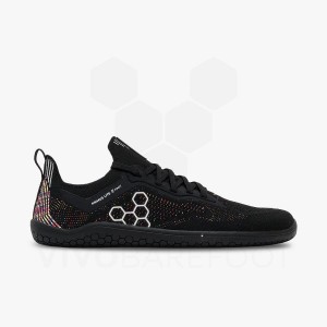 Zapatillas Running Carretera Vivobarefoot Primus Lite Knit Mujer Obsidian | CL213HT