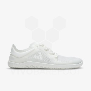 Zapatillas Running Carretera Vivobarefoot Primus Lite III Hombre Blancas | CL393JE