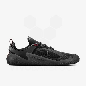 Zapatillas Running Carretera Vivobarefoot Motus Strength JJF Hombre Obsidian Gris Oscuro | CL379XG