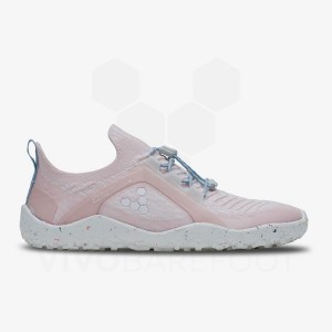 Zapatillas Trail Running Vivobarefoot Primus Trail Knit FG Mujer Rosas | CL199VJ