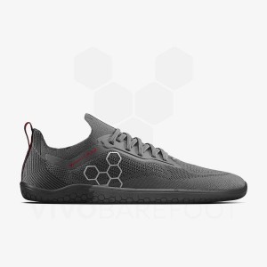 Zapatillas Training Vivobarefoot PREORDER 'PRIMUS LITE KNIT JJF' Mujer Obsidian Gris Oscuro | CL178QC