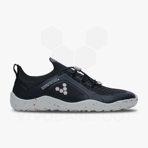 Zapatillas Training Vivobarefoot Primus Trail Knit FG Mujer Obsidian Rosas | CL162GY