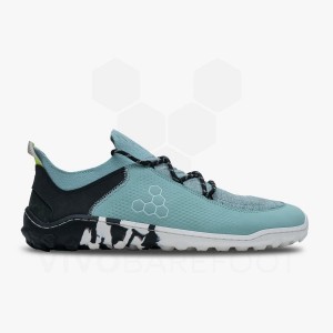 Zapatillas de Senderismo Vivobarefoot Tracker Decon Low FG2 Hombre Azules | CL422GY