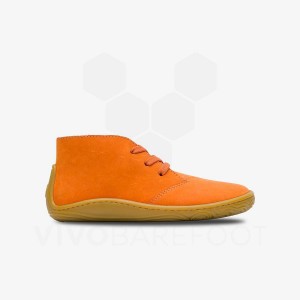 Zapatos Vivobarefoot Gobi Addis Juniors Niños Naranjas | CL008EI