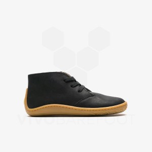 Zapatos Vivobarefoot Gobi Addis Niños Obsidian | CL015XG