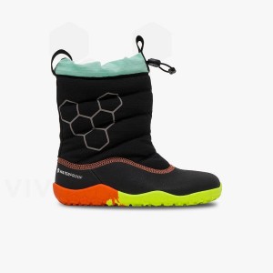 Zapatos Vivobarefoot Lumi FG Niños Obsidian | CL041XG