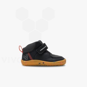 Zapatos Vivobarefoot Primus Ludo Hi Toddler Niños Obsidian | CL034EI