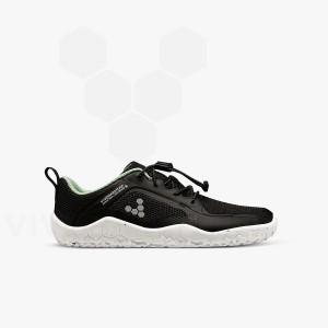 Zapatos Vivobarefoot Primus Trail II FG Niños Obsidian | CL025NN