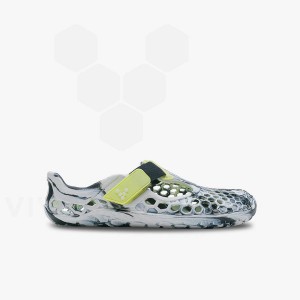 Zapatos Vivobarefoot Ultra Bloom Juniors Niños Obsidian Blancas | CL046SZ