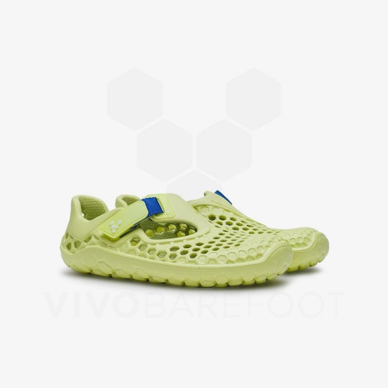 Sandalias Vivobarefoot Ultra Bloom Niños Verde Claro | CL005HT