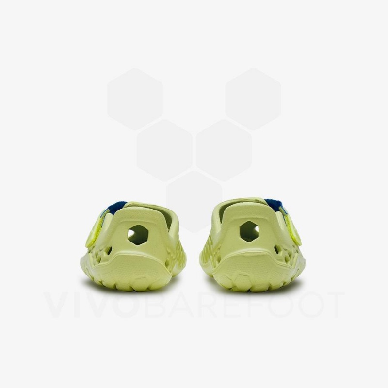 Sandalias Vivobarefoot Ultra Bloom Niños Verde Claro | CL005HT