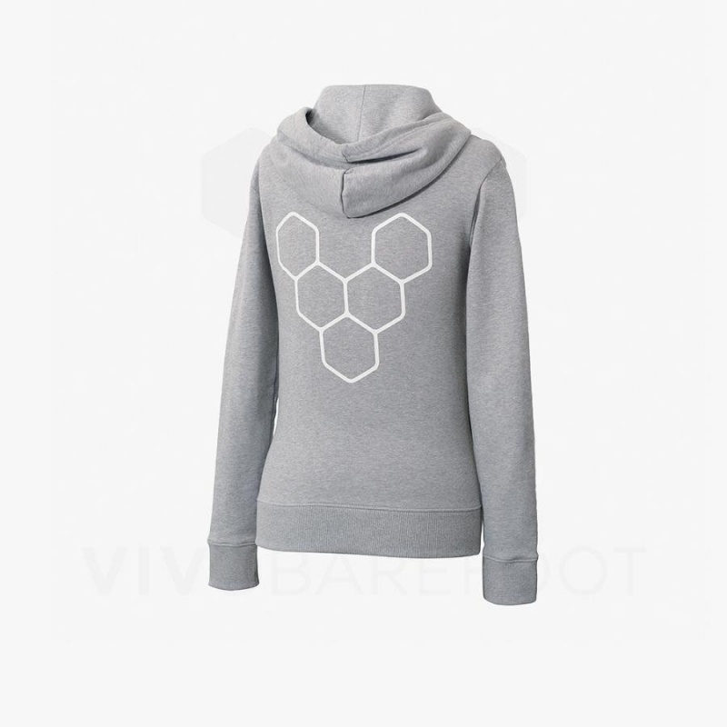 Sudadera con Capucha Vivobarefoot Rapanui Deporte Hombre Gris | CL270CP