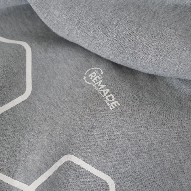 Sudadera con Capucha Vivobarefoot Rapanui Deporte Hombre Gris | CL270CP