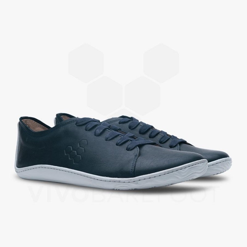 Zapatillas Lifestyle Vivobarefoot Addis Hombre Azul Marino | CL314KW