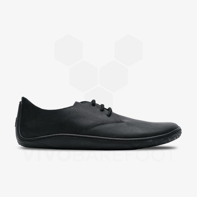 Zapatillas Lifestyle Vivobarefoot Addis Oxford Hombre Negras | CL297BA