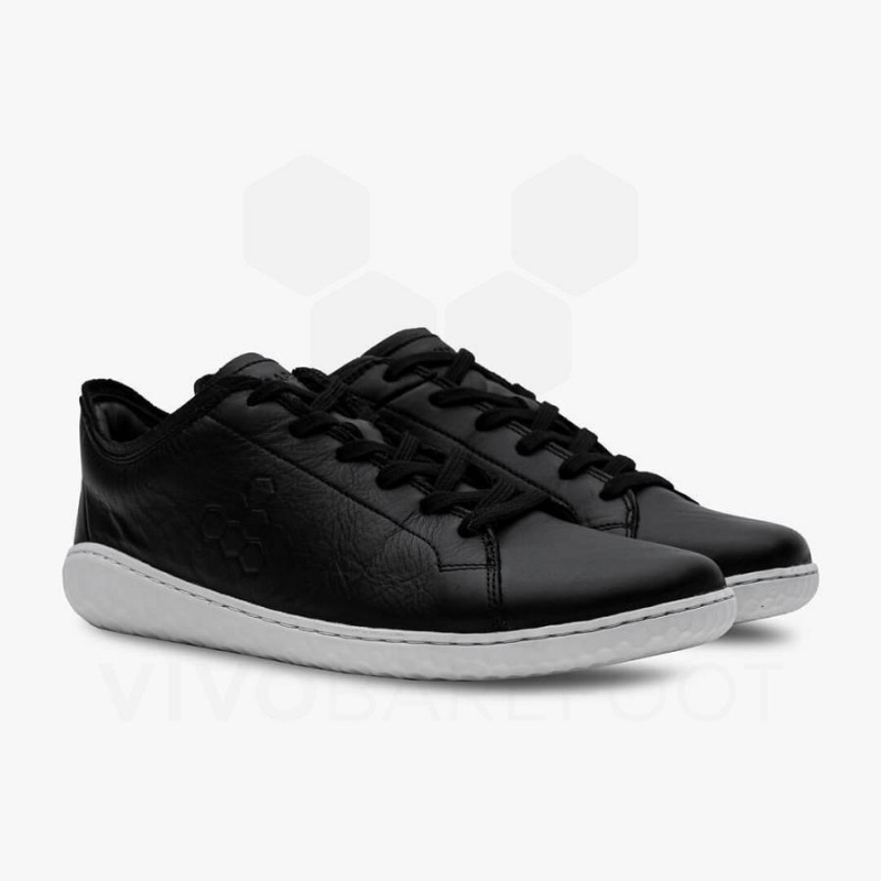 Zapatillas Lifestyle Vivobarefoot Geo Court III Hombre Obsidian | CL317HT