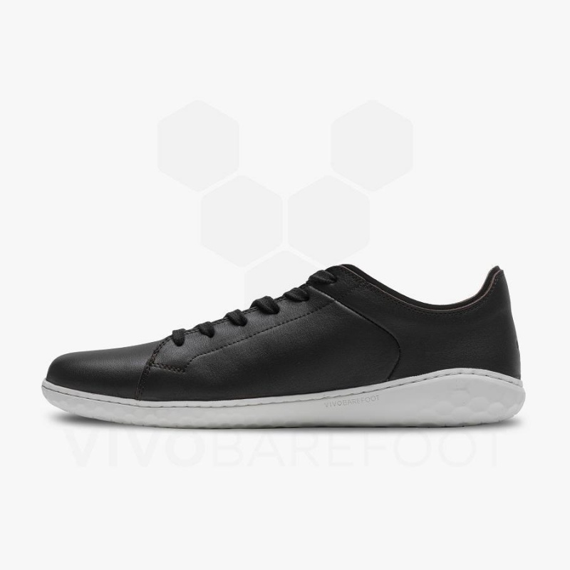 Zapatillas Lifestyle Vivobarefoot Geo Court III Hombre Negras | CL315JE