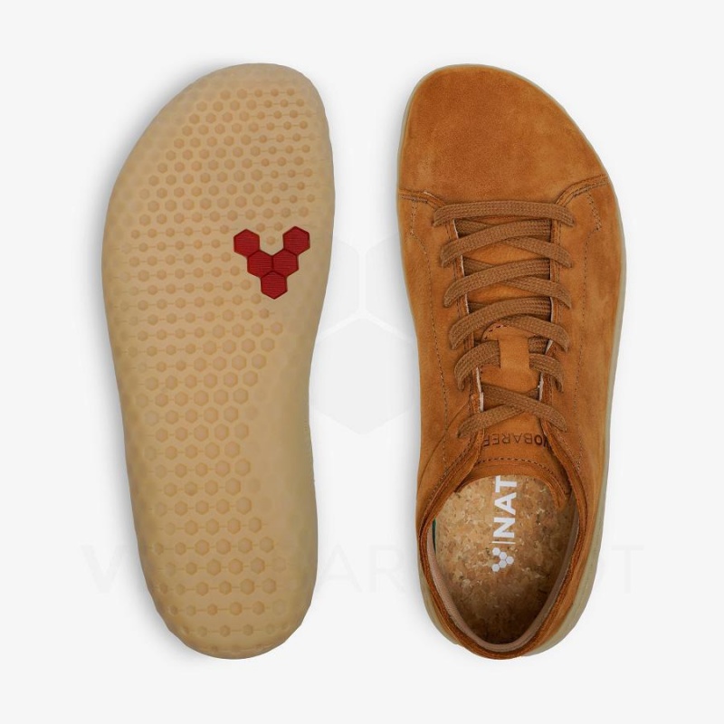 Zapatillas Lifestyle Vivobarefoot Geo Court III Mujer Marrones | CL148UK