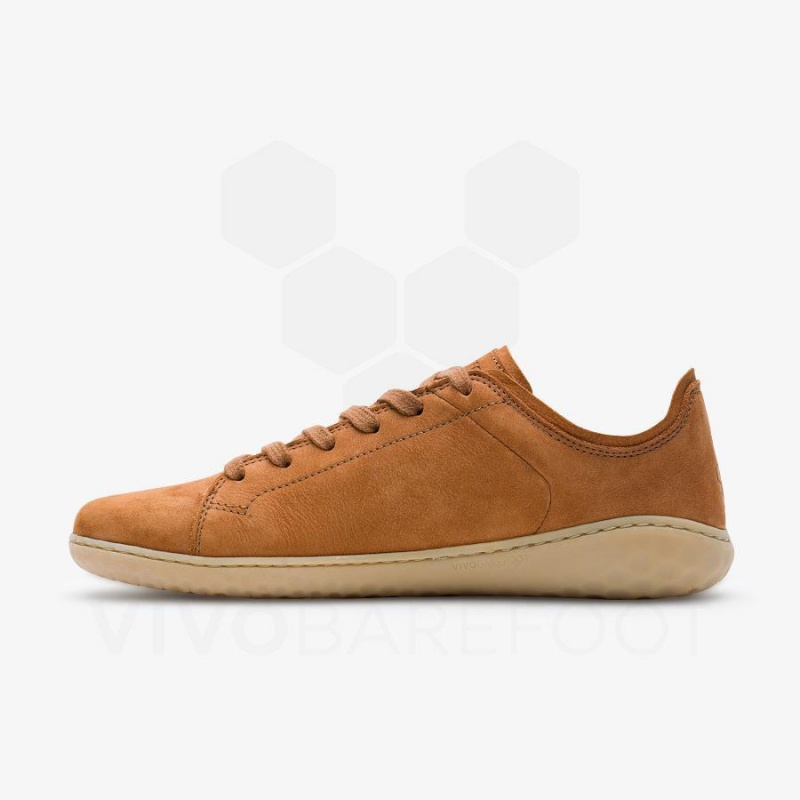 Zapatillas Lifestyle Vivobarefoot Geo Court III Mujer Marrones | CL148UK