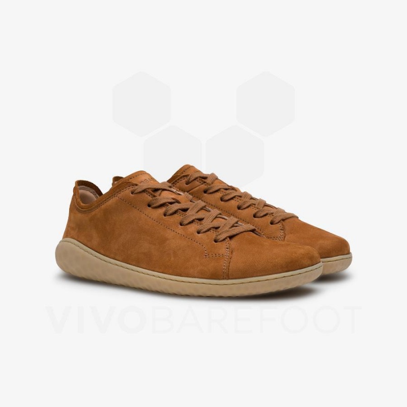 Zapatillas Lifestyle Vivobarefoot Geo Court III Mujer Marrones | CL148UK