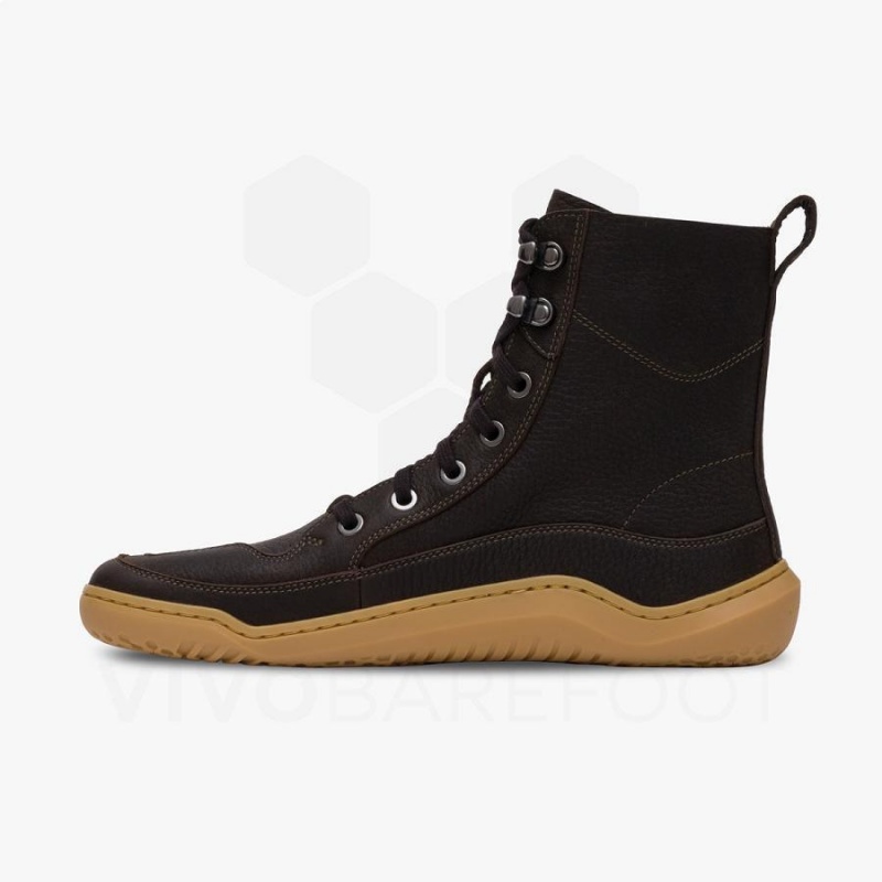 Zapatillas Lifestyle Vivobarefoot Gobi Boot Hombre Negras | CL320EI