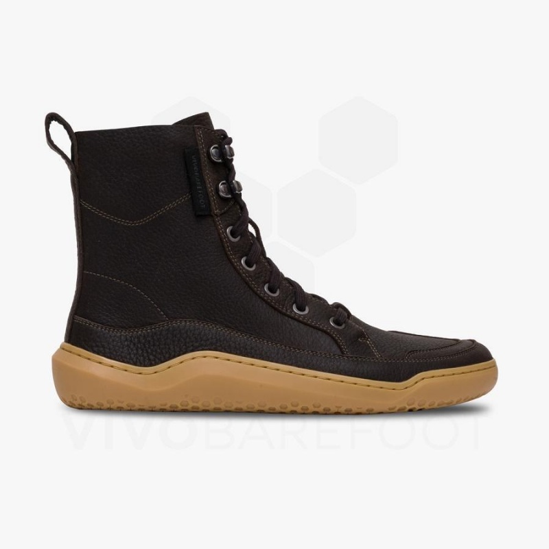 Zapatillas Lifestyle Vivobarefoot Gobi Boot Hombre Negras | CL320EI