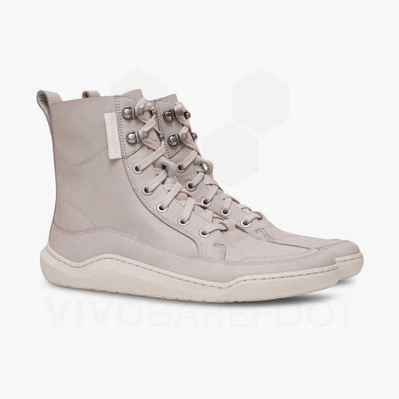 Zapatillas Lifestyle Vivobarefoot Gobi Boot Mujer Beige | CL157LQ