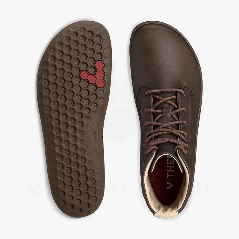 Zapatillas Lifestyle Vivobarefoot Gobi HI IV Mujer Cafe | CL118YF