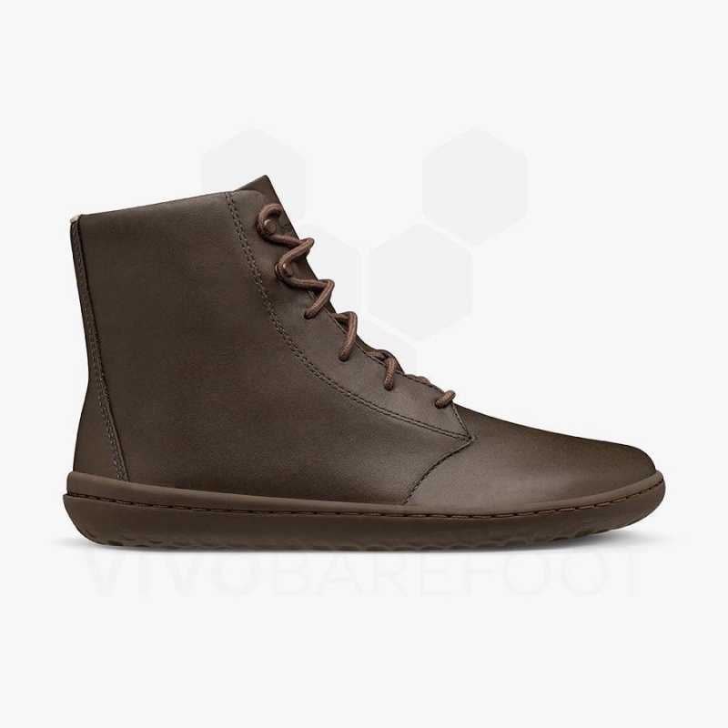 Zapatillas Lifestyle Vivobarefoot Gobi HI IV Mujer Cafe | CL118YF