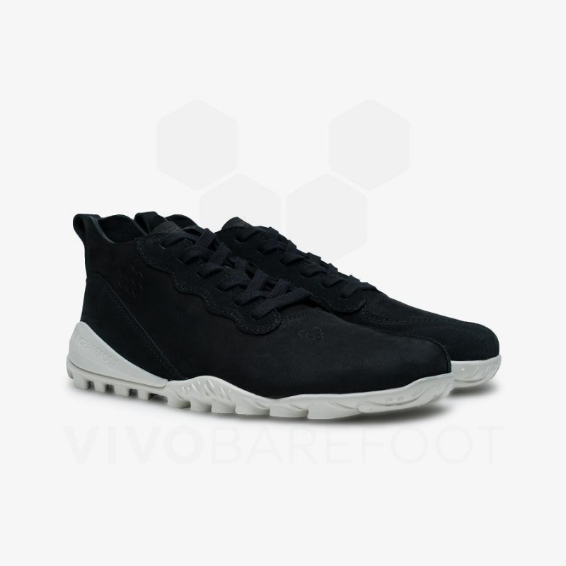 Zapatillas Lifestyle Vivobarefoot Novus Mid Hombre Obsidian | CL296CP