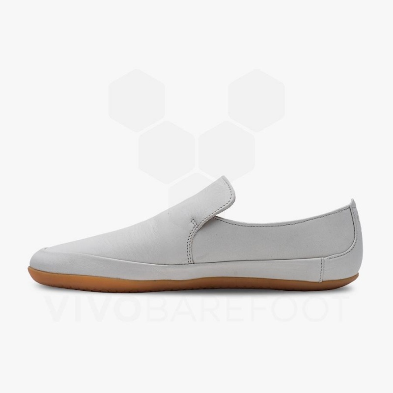 Zapatillas Lifestyle Vivobarefoot Opanka II Mujer Blancas | CL151RX