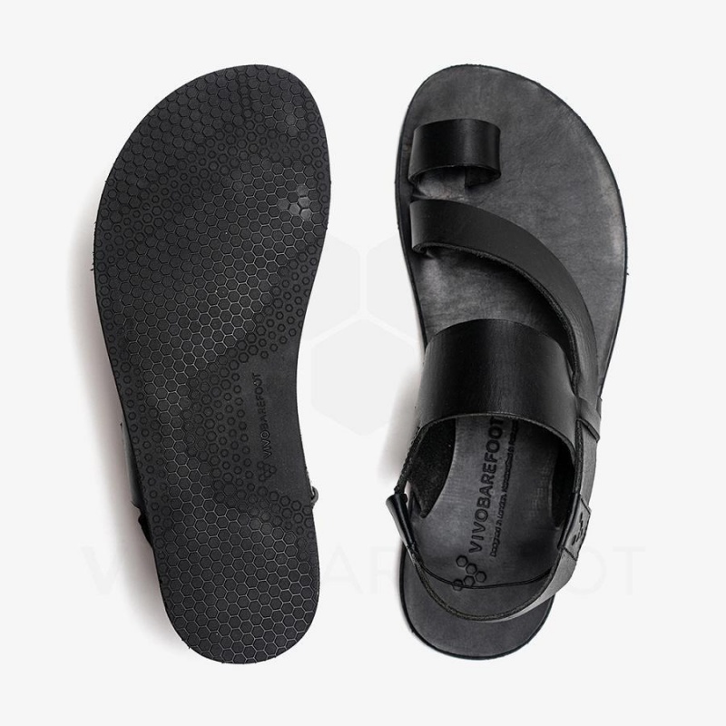 Zapatillas Lifestyle Vivobarefoot Opanka Sandal Mujer Negras | CL134IR