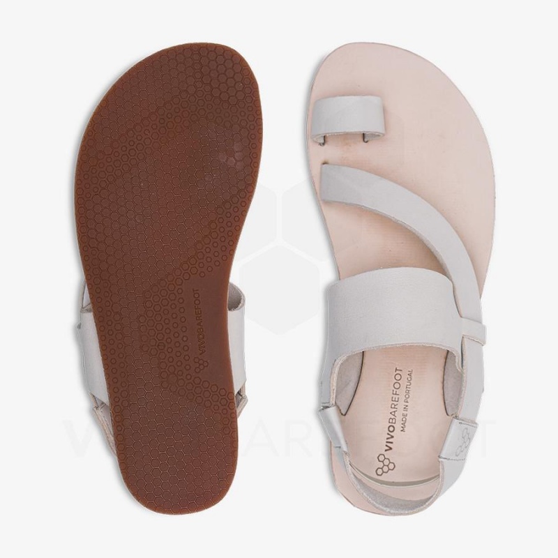 Zapatillas Lifestyle Vivobarefoot Opanka Sandal Mujer Blancas | CL133JE