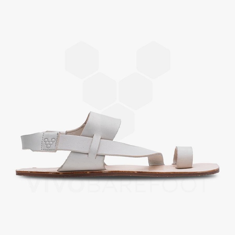 Zapatillas Lifestyle Vivobarefoot Opanka Sandal Mujer Blancas | CL133JE