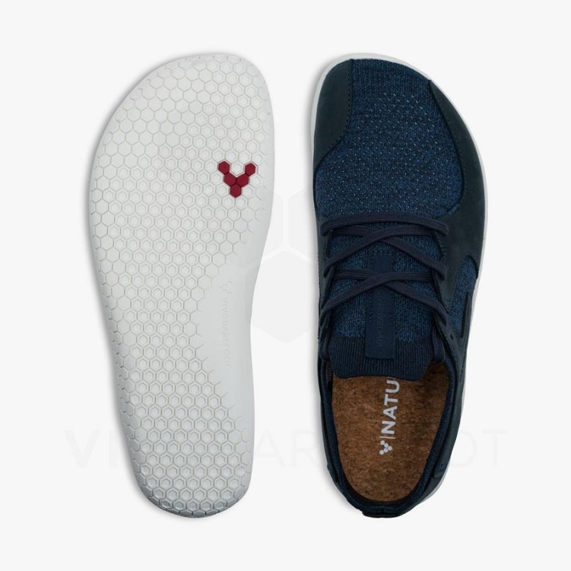 Zapatillas Lifestyle Vivobarefoot Primus Asana Hombre Azul Marino | CL307RX