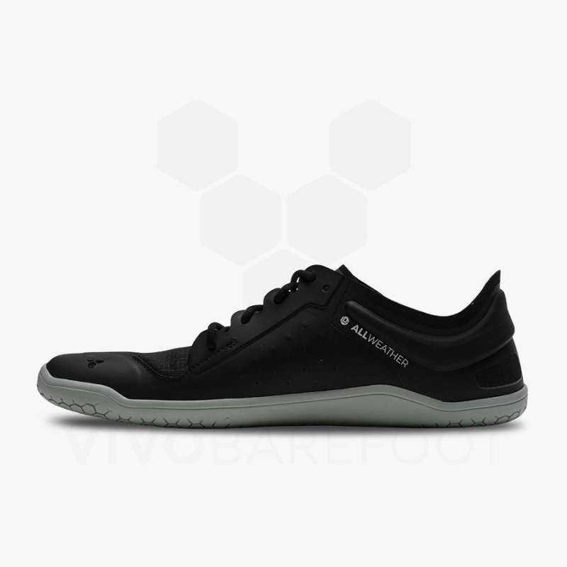 Zapatillas Running Carretera Vivobarefoot Primus Lite All Weather Mujer Obsidian | CL209LQ