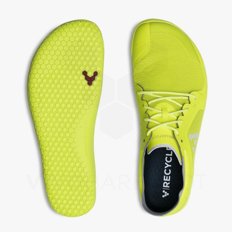 Zapatillas Running Carretera Vivobarefoot Primus Lite III Hombre Amarillo | CL392KW