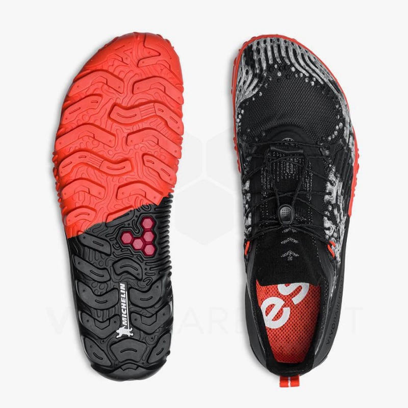 Zapatillas Trail Running Vivobarefoot Hydra Esc Mujer Obsidian | CL192CP