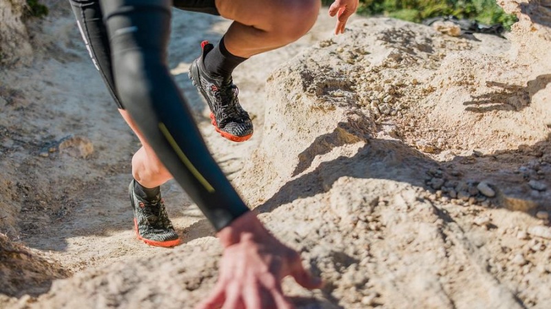 Zapatillas Trail Running Vivobarefoot Hydra Esc Mujer Obsidian | CL192CP