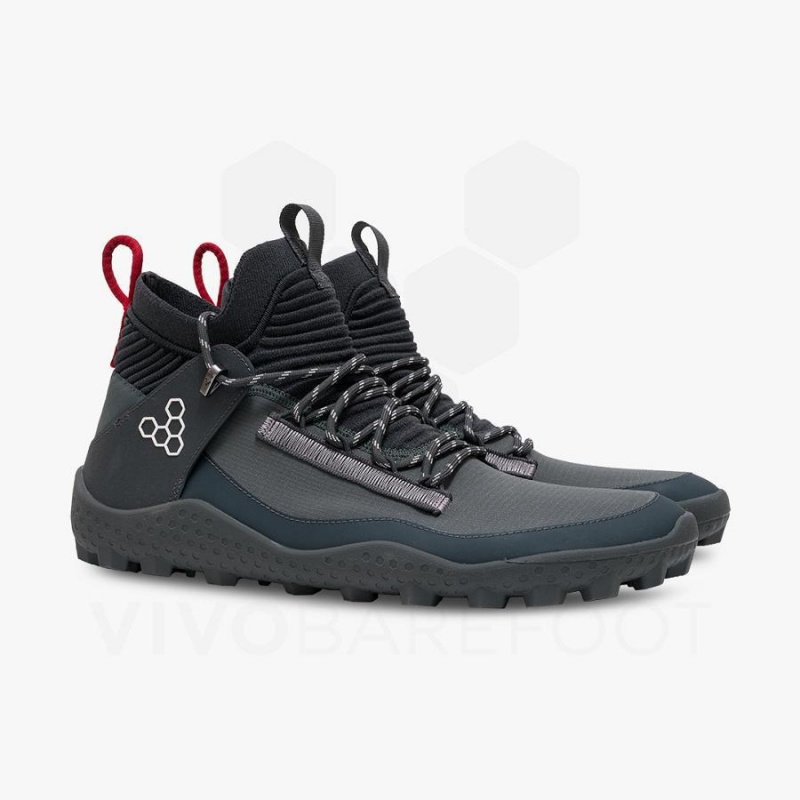 Zapatillas Trail Running Vivobarefoot Magna Lite WR SG Hombre Gris | CL376AS