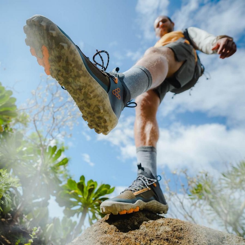 Zapatillas Trail Running Vivobarefoot Magna Lite SG Hombre Verde | CL362OB