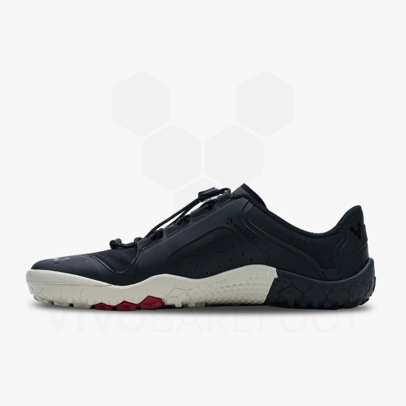 Zapatillas Trail Running Vivobarefoot Primus Trail III All Weather FG Mujer Obsidian | CL207NN