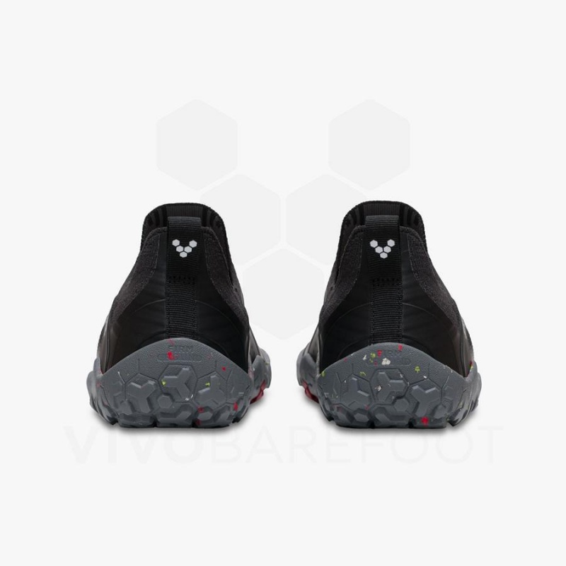 Zapatillas Trail Running Vivobarefoot Primus Trail Knit FG Hombre Obsidian Gris | CL370GY