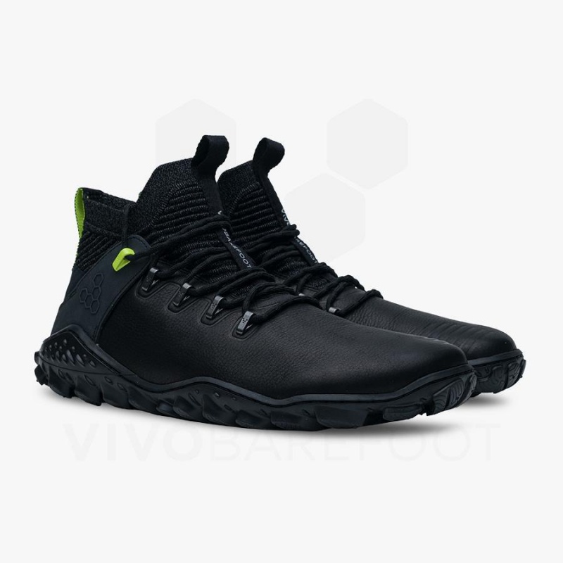 Zapatillas de Senderismo Vivobarefoot Magna Forest Esc Mujer Obsidian Verde Claro | CL238IR